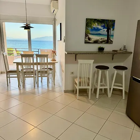 Del Mar Sea View Two Bedrooms Lägenhet Sarandë